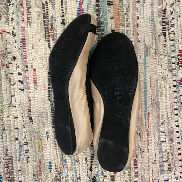 Stuart Weitzman, cream, ballet shoe flats, 8.5 - Picture 4 of 5
